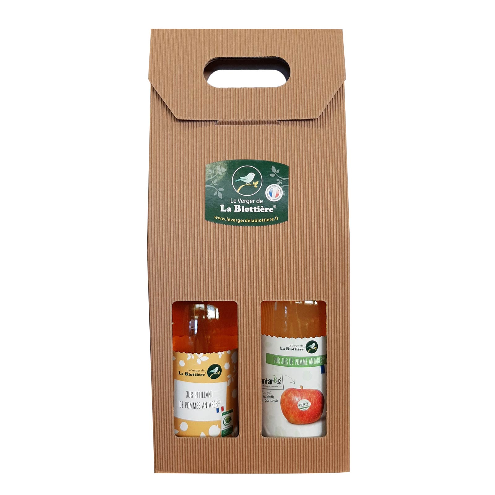 Coffret 1 jus pétillant + 1 jus 1L